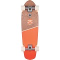 Globe Skateboards Big Blazer Coconut / Mandarin Cruiser Complete Skateboard - 9.12" x 32"