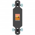 Long Island Longboards Endless Mini Drop Longboard Complete Skateboard - 9" x 32.85"
