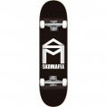 Sk8Mafia Skateboards House Logo Black Complete Skateboard - 7.75" x 31.85"
